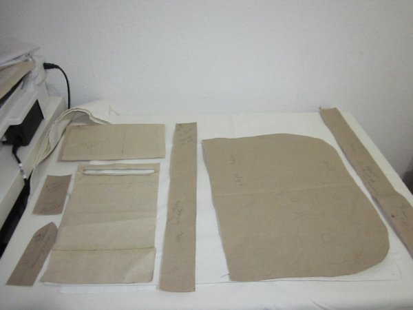 Szabásminta kirakodás