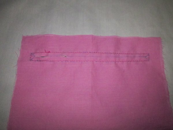 cipzáros zseb készül